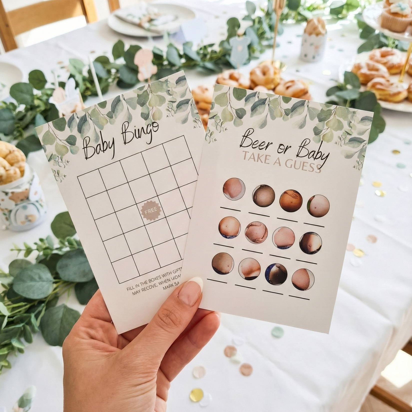 ForeverLily - Baby Shower Games Bundle - 6 Game Bundle