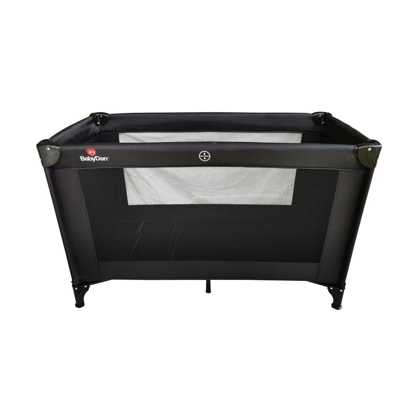 BabyDan Travel Cot - Black - Baby&More