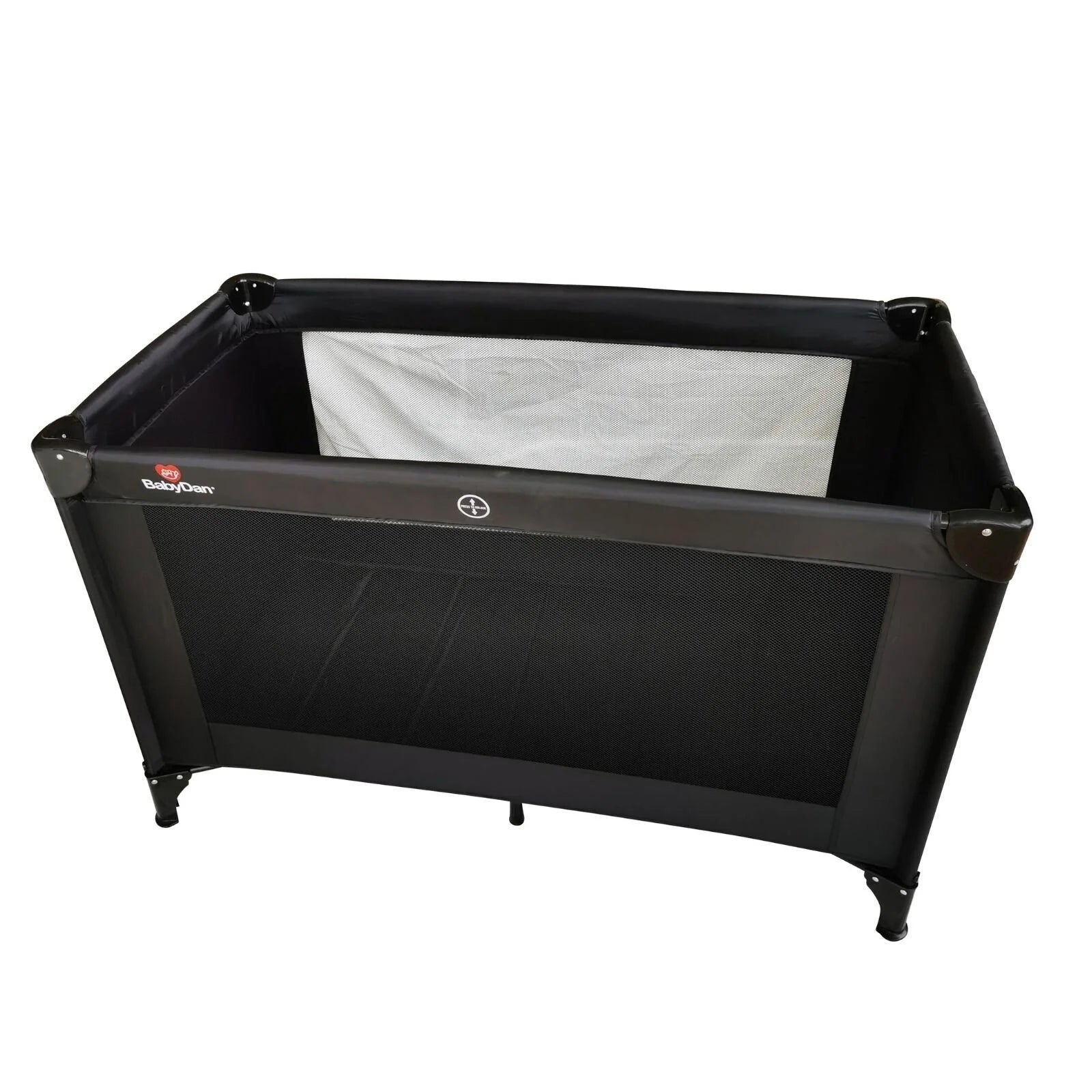 BabyDan Travel Cot - Black - Baby&More