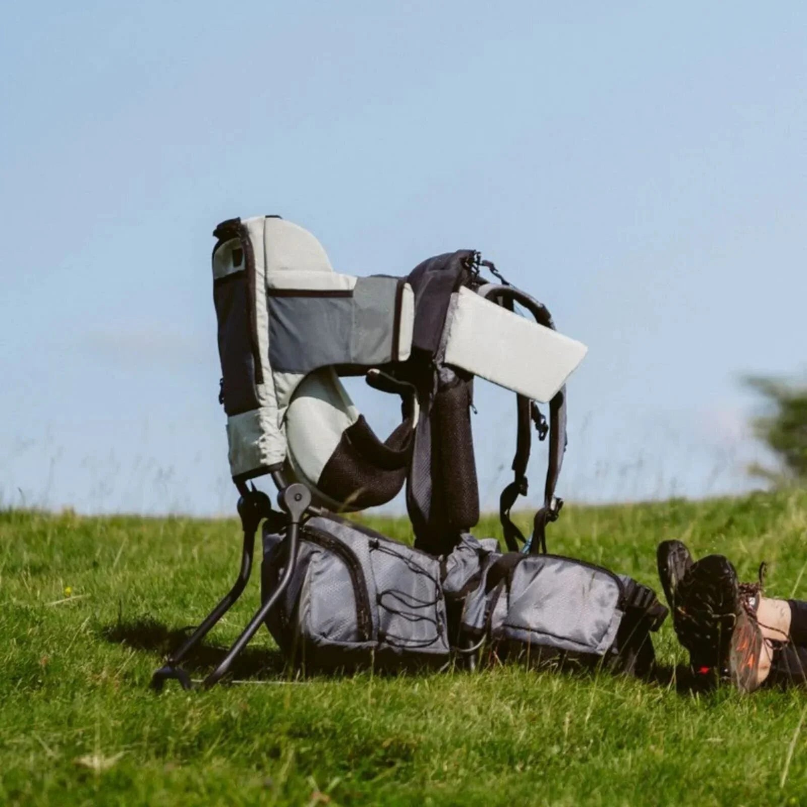 Babymoov Moov & Hike Baby Carrier - Sage Green - Baby&More
