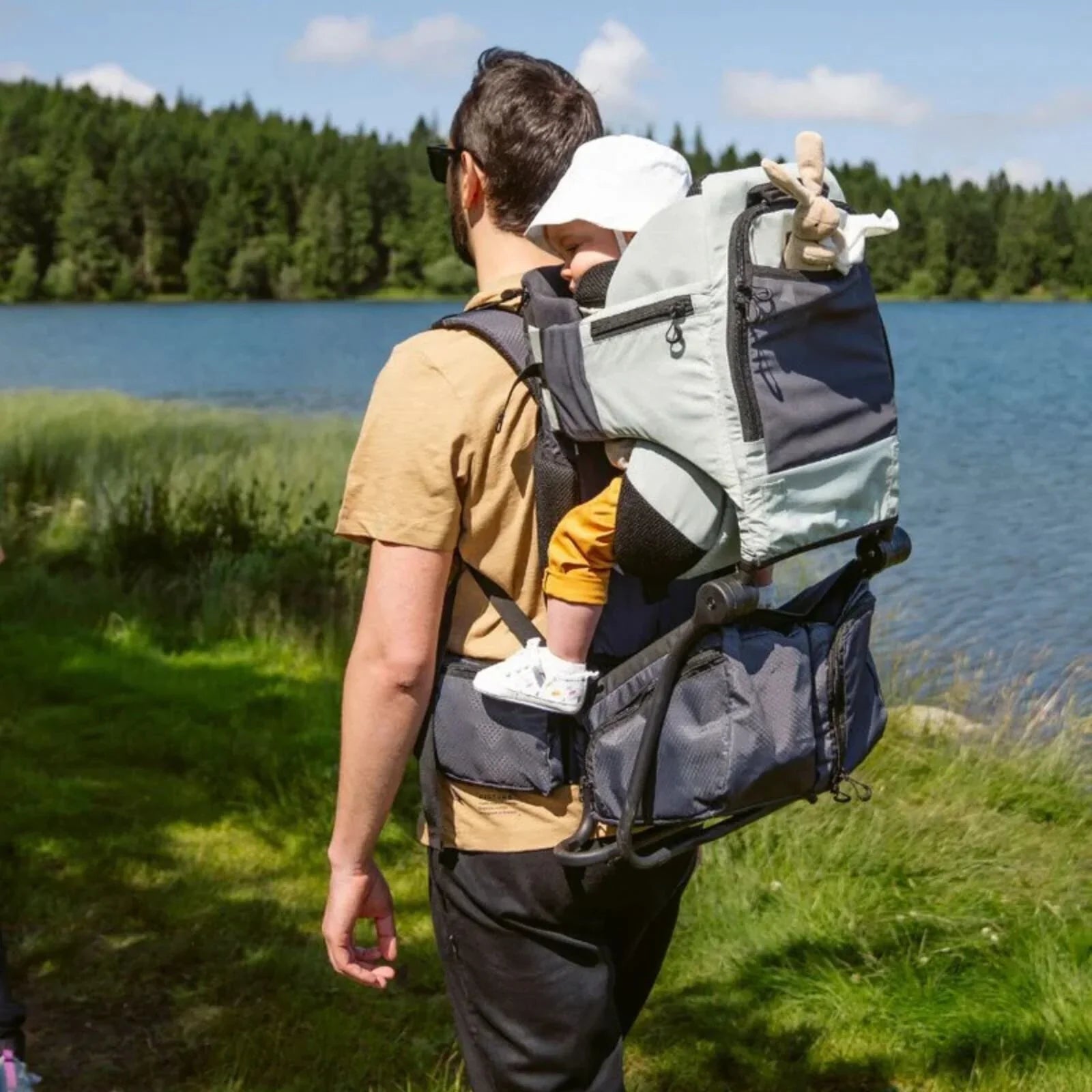 Babymoov Moov & Hike Baby Carrier - Sage Green - Baby&More