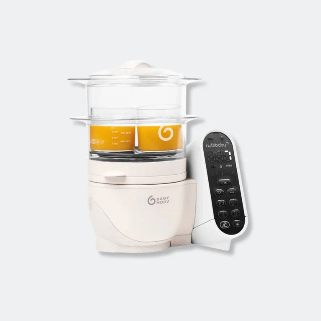 Babymoov Nutribaby (+) 6 - in - 1 Baby Food Maker - Mineral - Baby&More