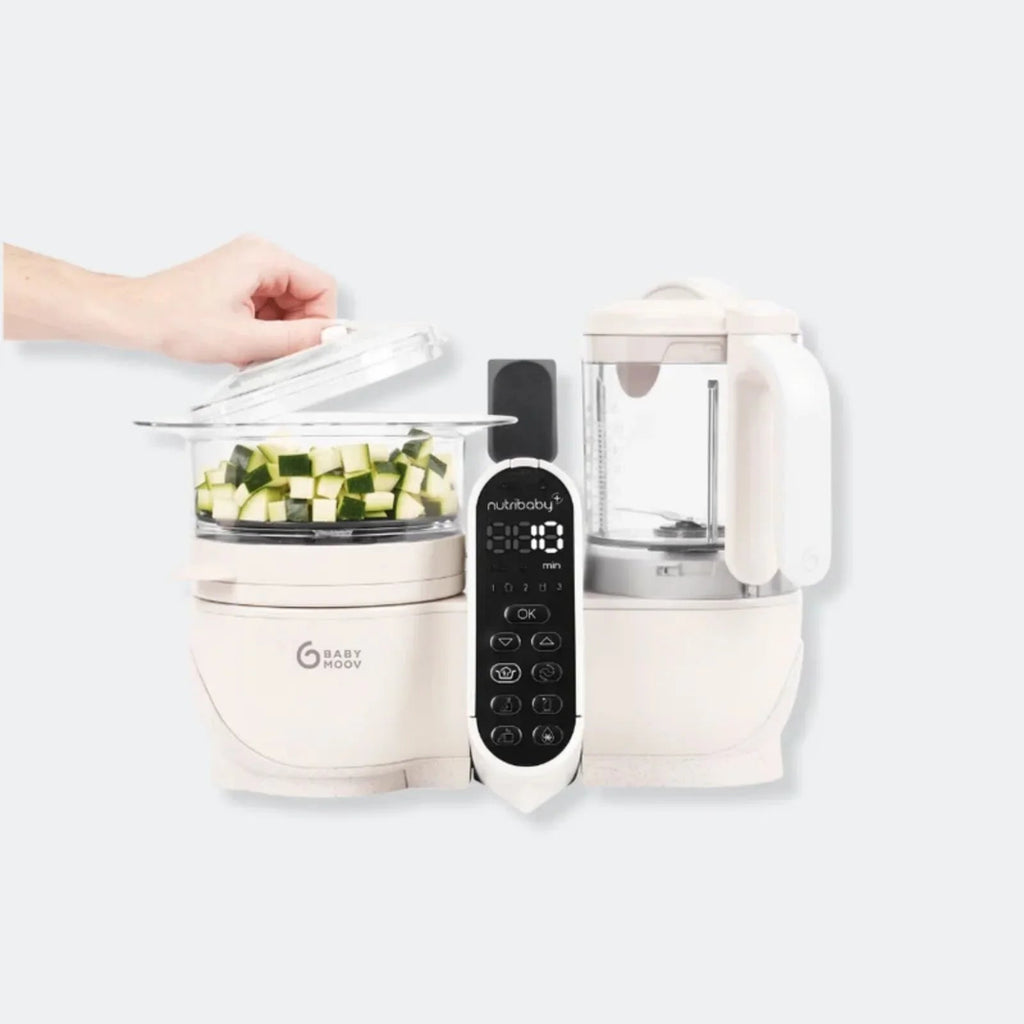 Babymoov Nutribaby (+) 6 - in - 1 Baby Food Maker - Mineral - Baby&More