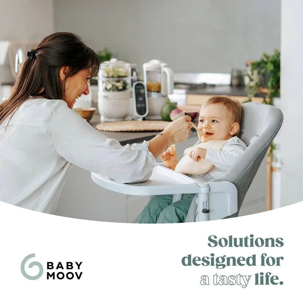 Babymoov Nutribaby (+) 6 - in - 1 Baby Food Maker - Mineral - Baby&More