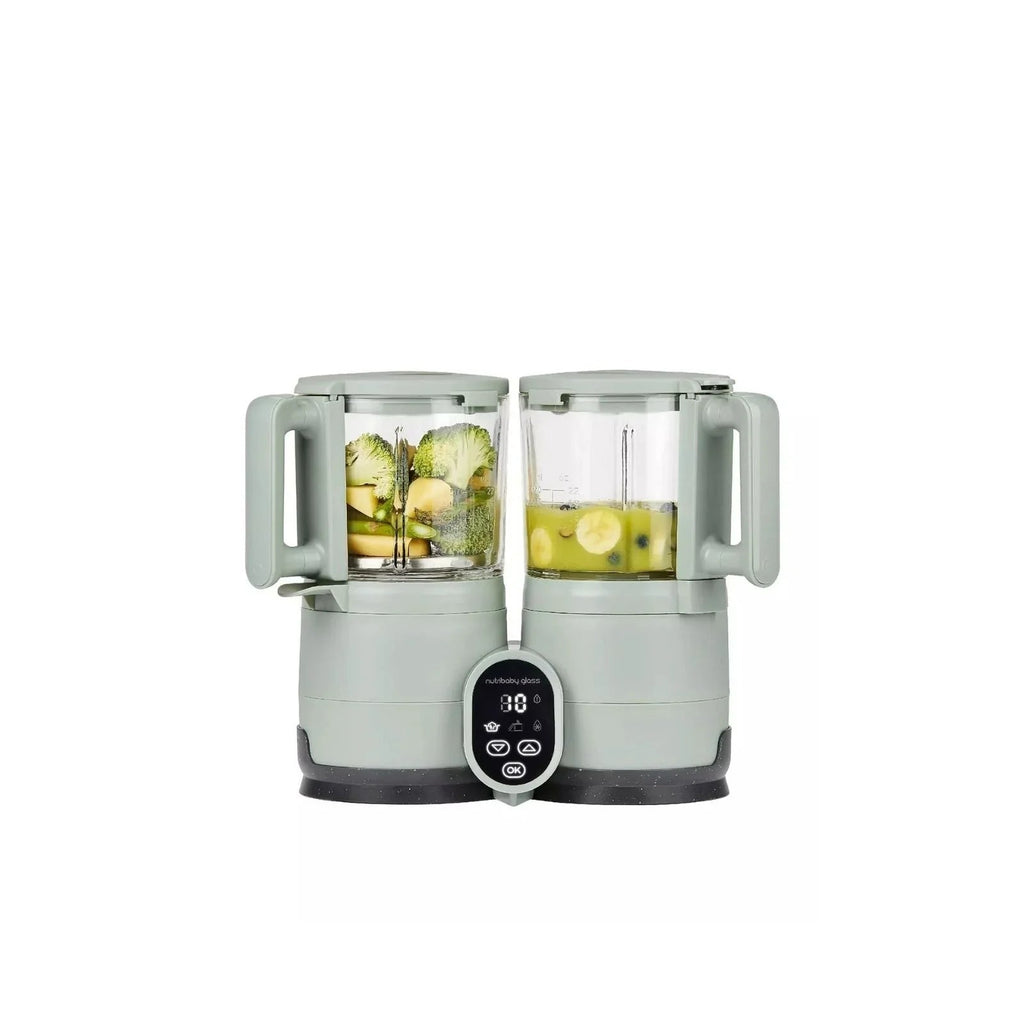 Babymoov Nutribaby Glass 4 - in - 1 Baby Food Maker - Baby&More