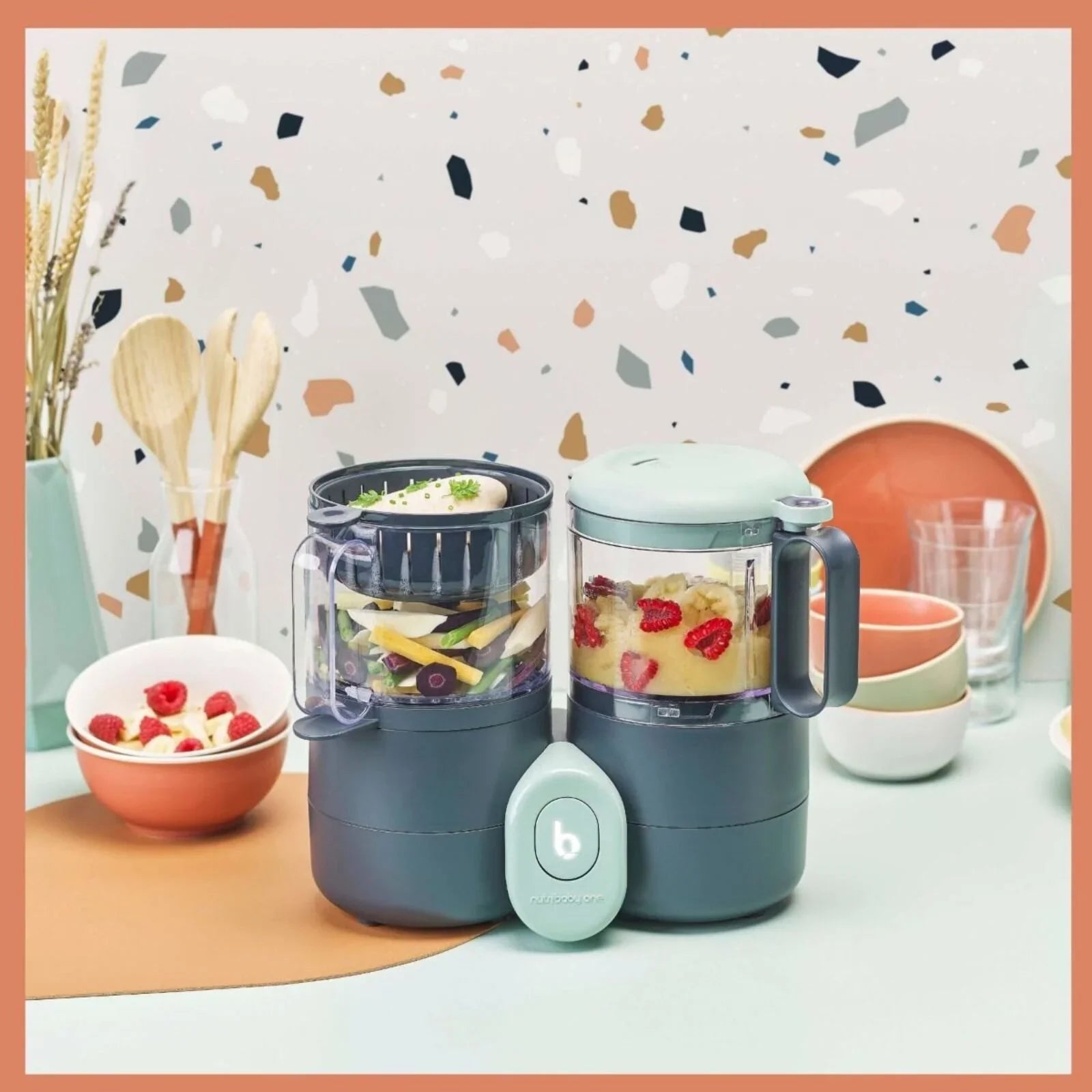 Babymoov Nutribaby One 4 - in - 1 Food Prep Machine - Baby&More