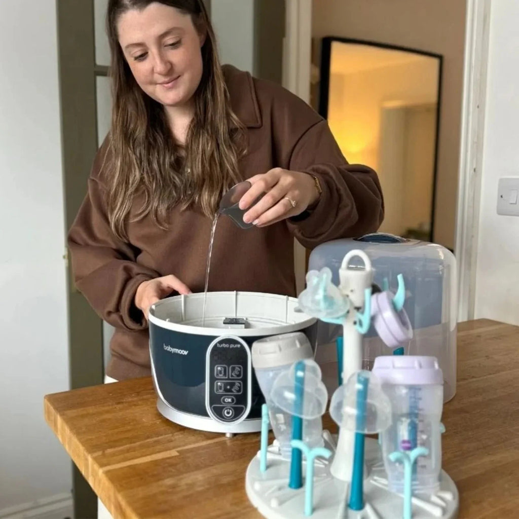 Babymoov Turbo Pure 3 - in - 1 Steriliser & Dryer & Purified Bottle Storage - Baby&More