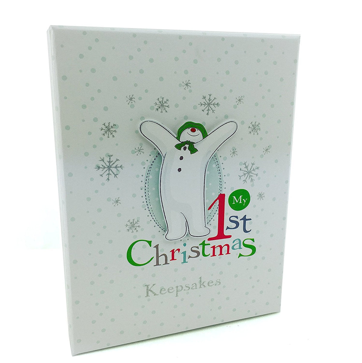Baby's First Christmas Memories Keepsake Box Raymond Briggs Snowman - Baby&More