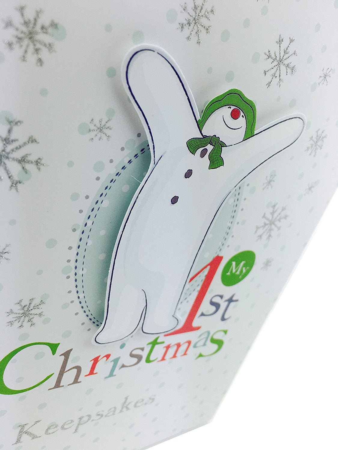 Baby's First Christmas Memories Keepsake Box Raymond Briggs Snowman - Baby&More