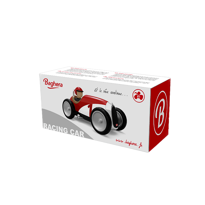 Baghera Racing Car Red Toy Car - Baby&More