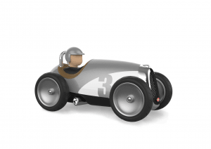 Baghera Racing Car Silver Toy Car - Baby&More
