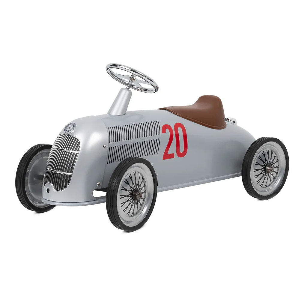 Baghera Rider Mercedes - Benz W25 Silver Arrow Ride On Car - Baby&More
