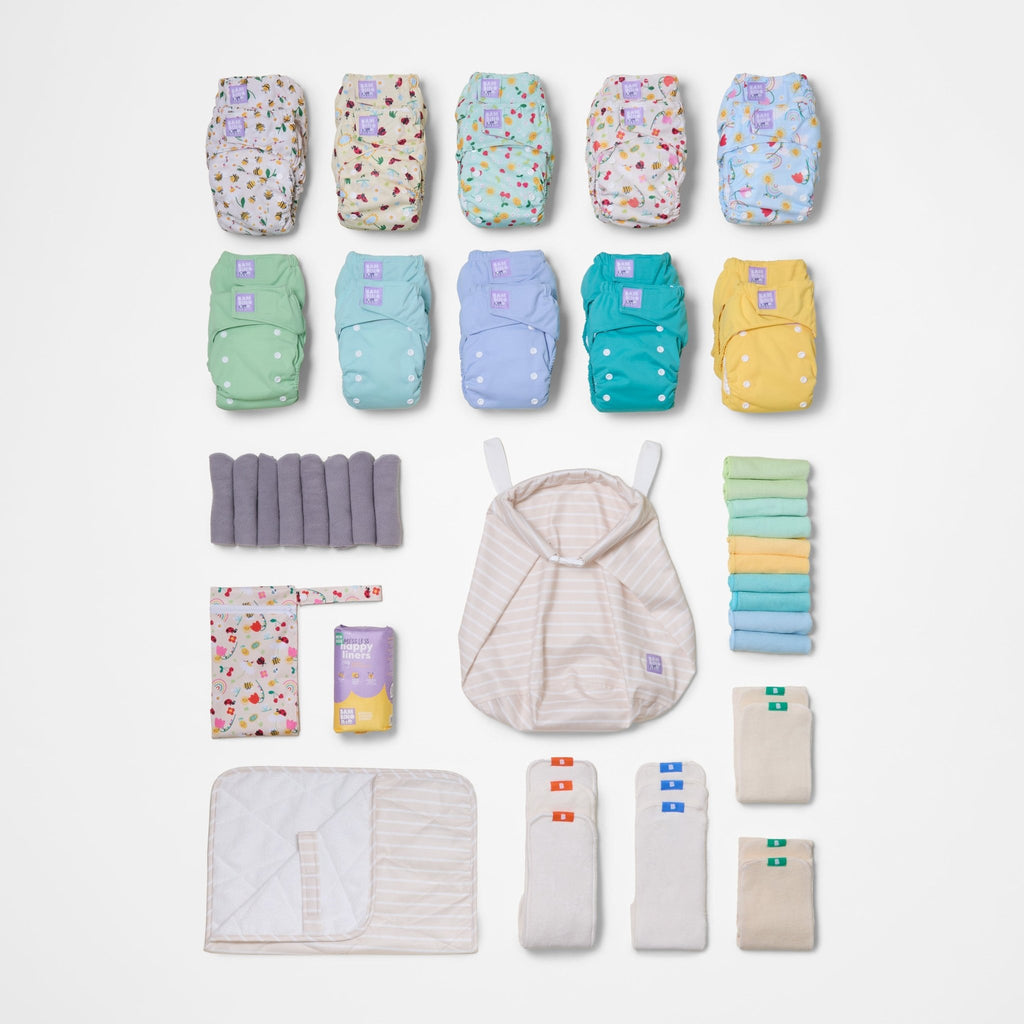 Bambino Mio Everything Reusable Nappy Bundle - Garden Party - Baby&More