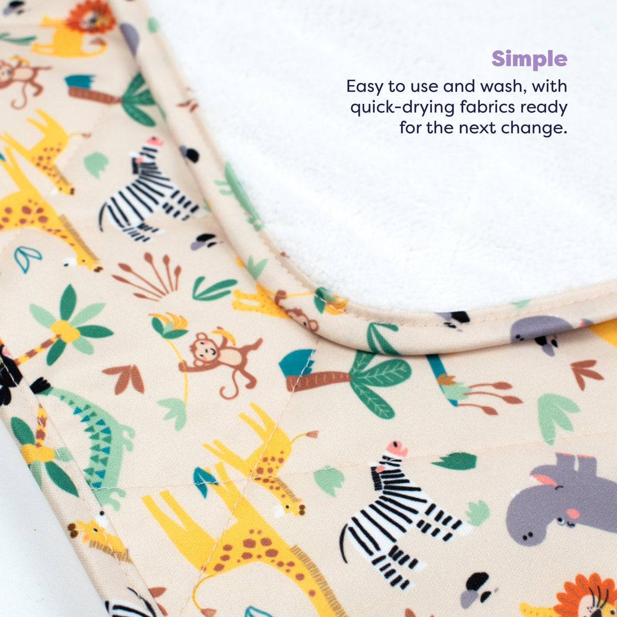 Bambino Mio On-The-Move Baby Changing Mat - Safari Squad - Baby&More