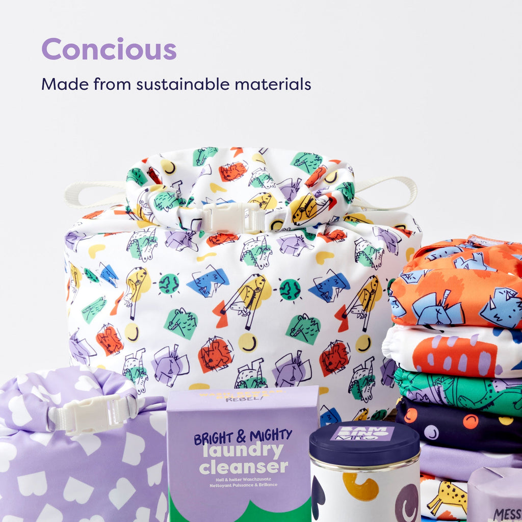Bambino Mio Out & About Wet Nappy Bag - Brave - Baby&More