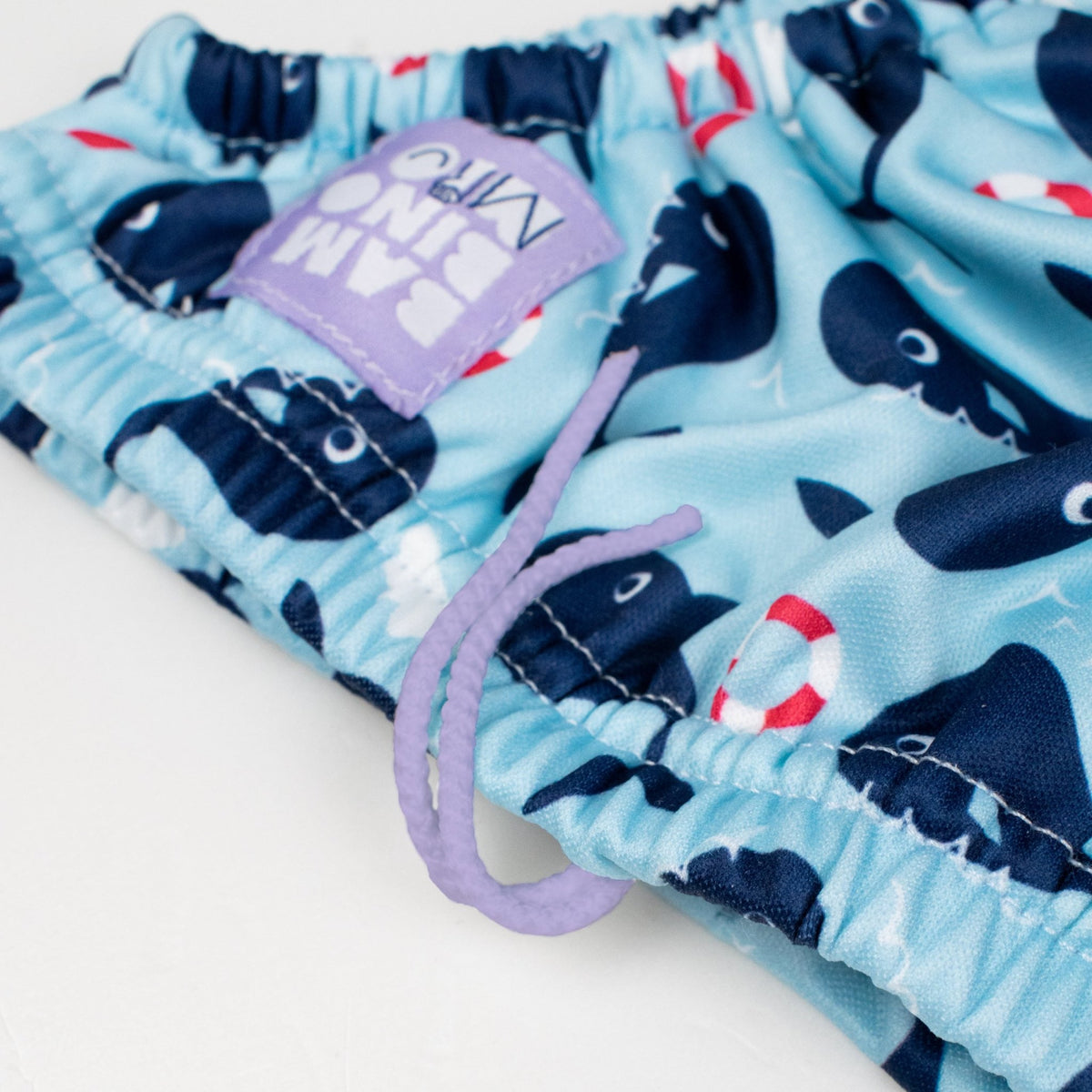 Bambino Mio Reusable Swim Nappy - Blue Whale - Baby&More