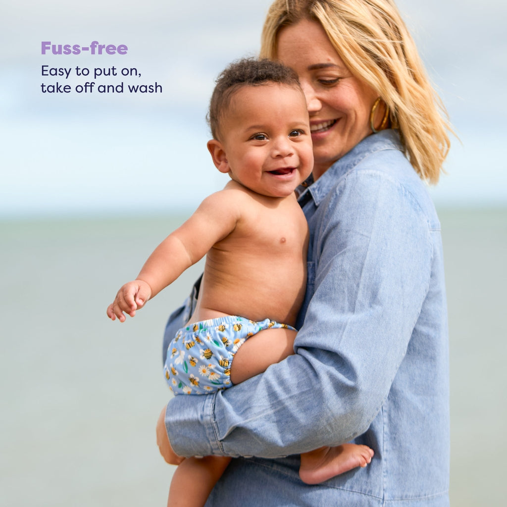 Bambino Mio Reusable Swim Nappy - Busy Bees - Baby&More
