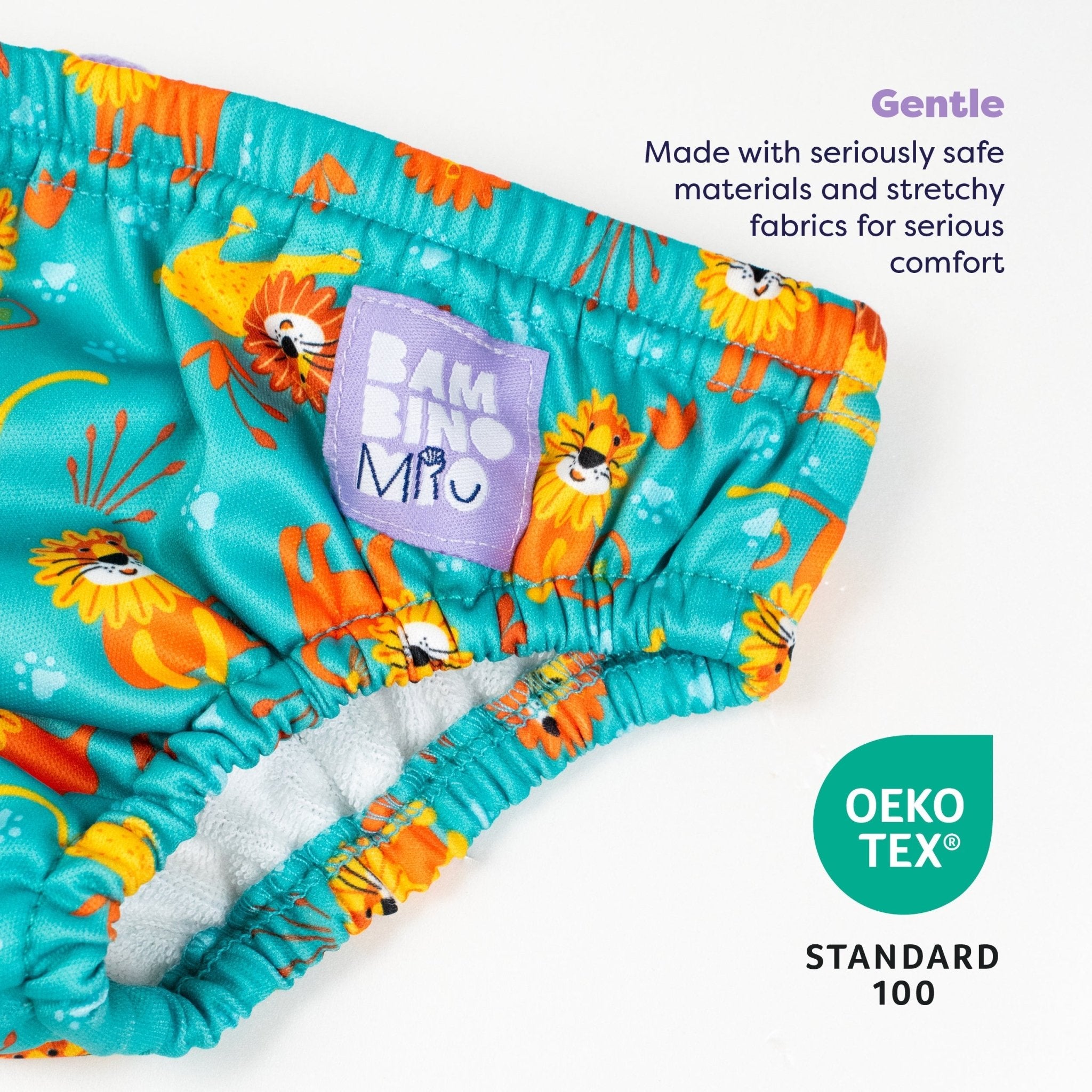 Bambino Mio Reusable Swim Nappy - Cool Cats - Baby&More