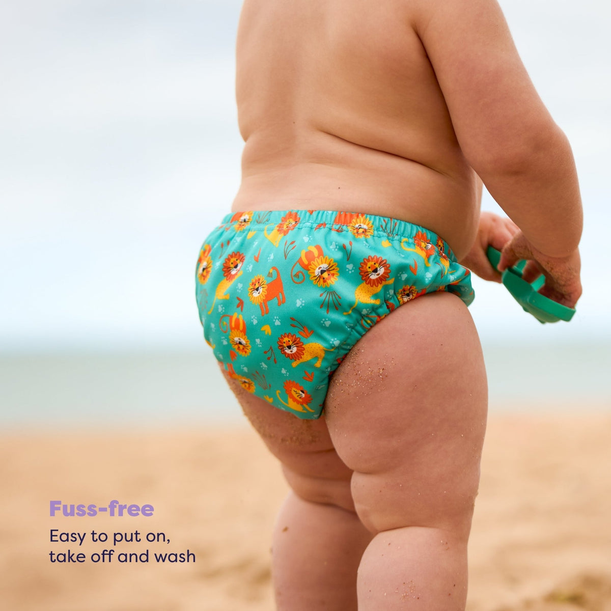 Bambino Mio Reusable Swim Nappy - Cool Cats - Baby&More