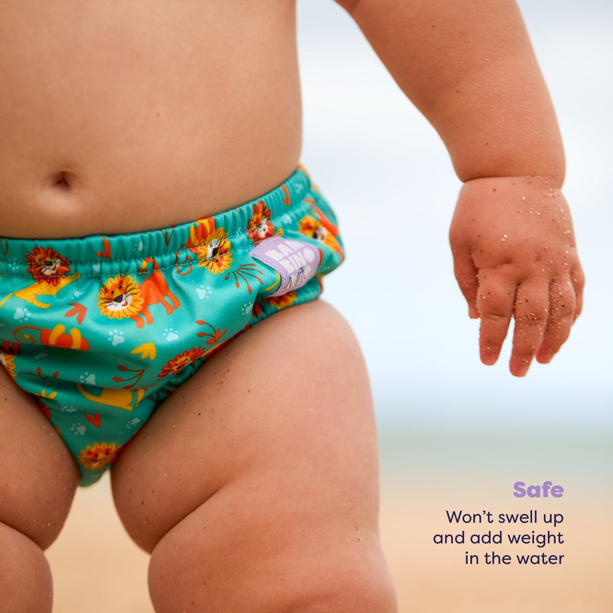 Bambino Mio Reusable Swim Nappy - Cool Cats - Baby&More
