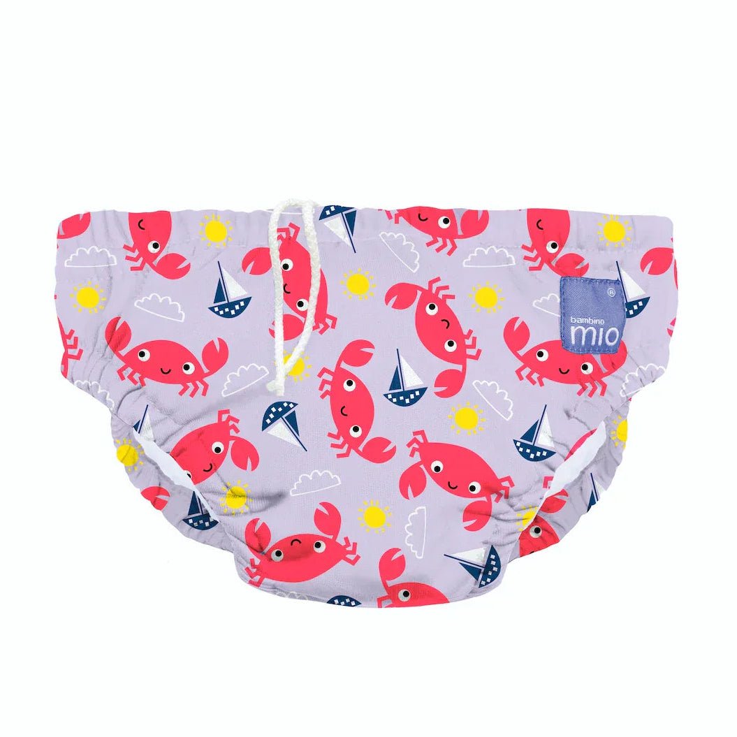 Bambino Mio Reusable Swim Nappy - Crab Cove - Baby&More