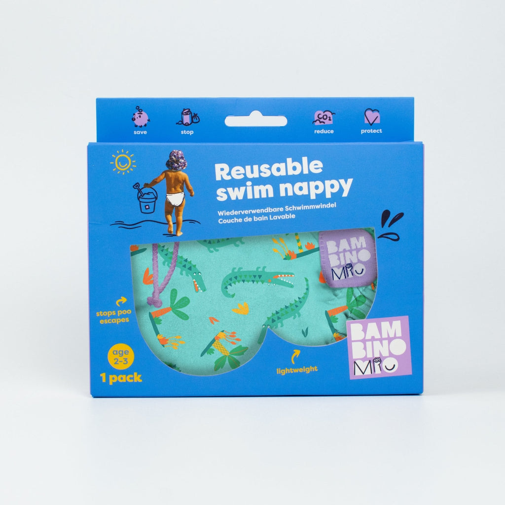 Bambino Mio Reusable Swim Nappy - Crafty Croc - Baby&More
