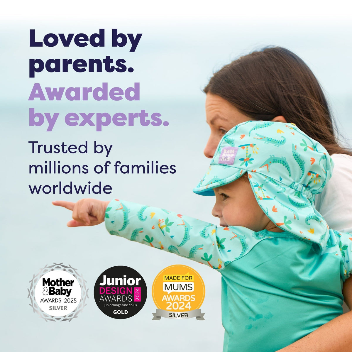 Bambino Mio Reusable Swim Nappy - Crafty Croc - Baby&More