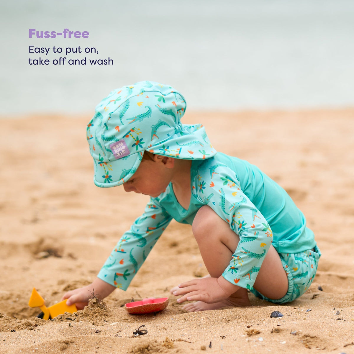 Bambino Mio Reusable Swim Nappy - Crafty Croc - Baby&More