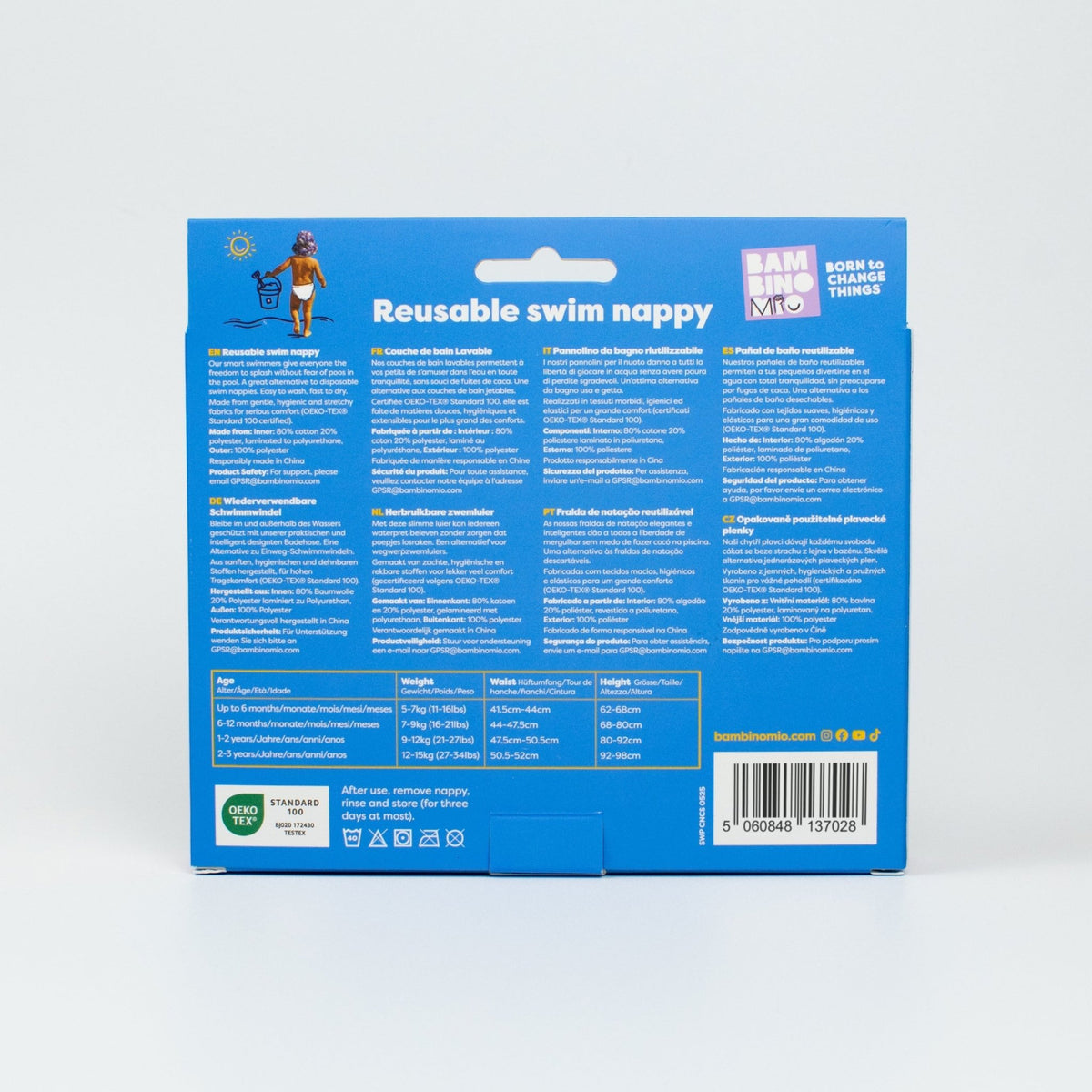 Bambino Mio Reusable Swim Nappy - Crafty Croc - Baby&More