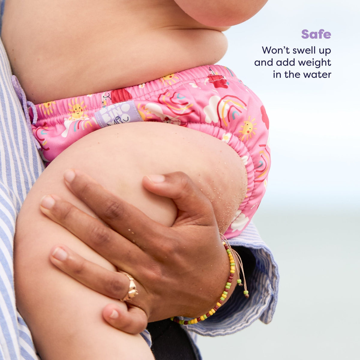 Bambino Mio Reusable Swim Nappy - Happy Days - Baby&More