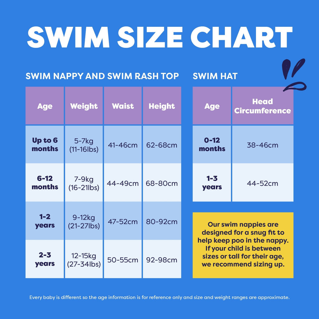 Bambino Mio Reusable Swim Nappy - Happy Days - Baby&More