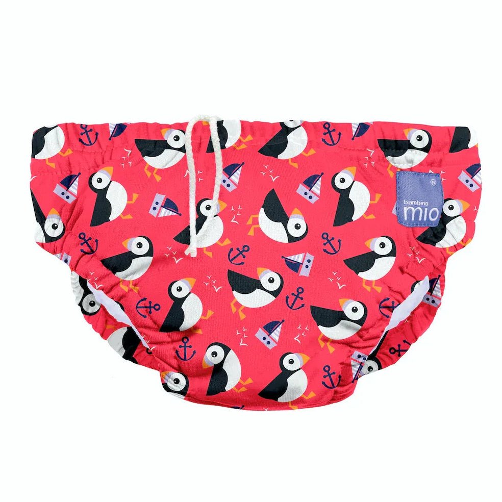 Bambino Mio Reusable Swim Nappy - Puffin Parade - Baby&More