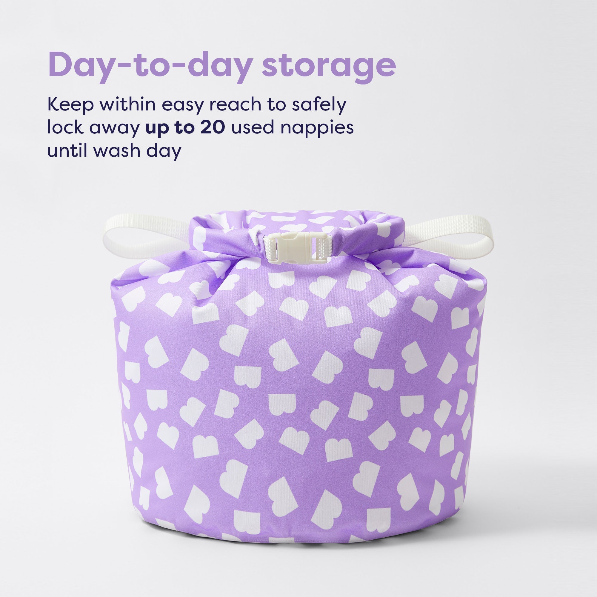 Bambino Mio Stay At Home Wet Nappy Bag - Brave - Baby&More