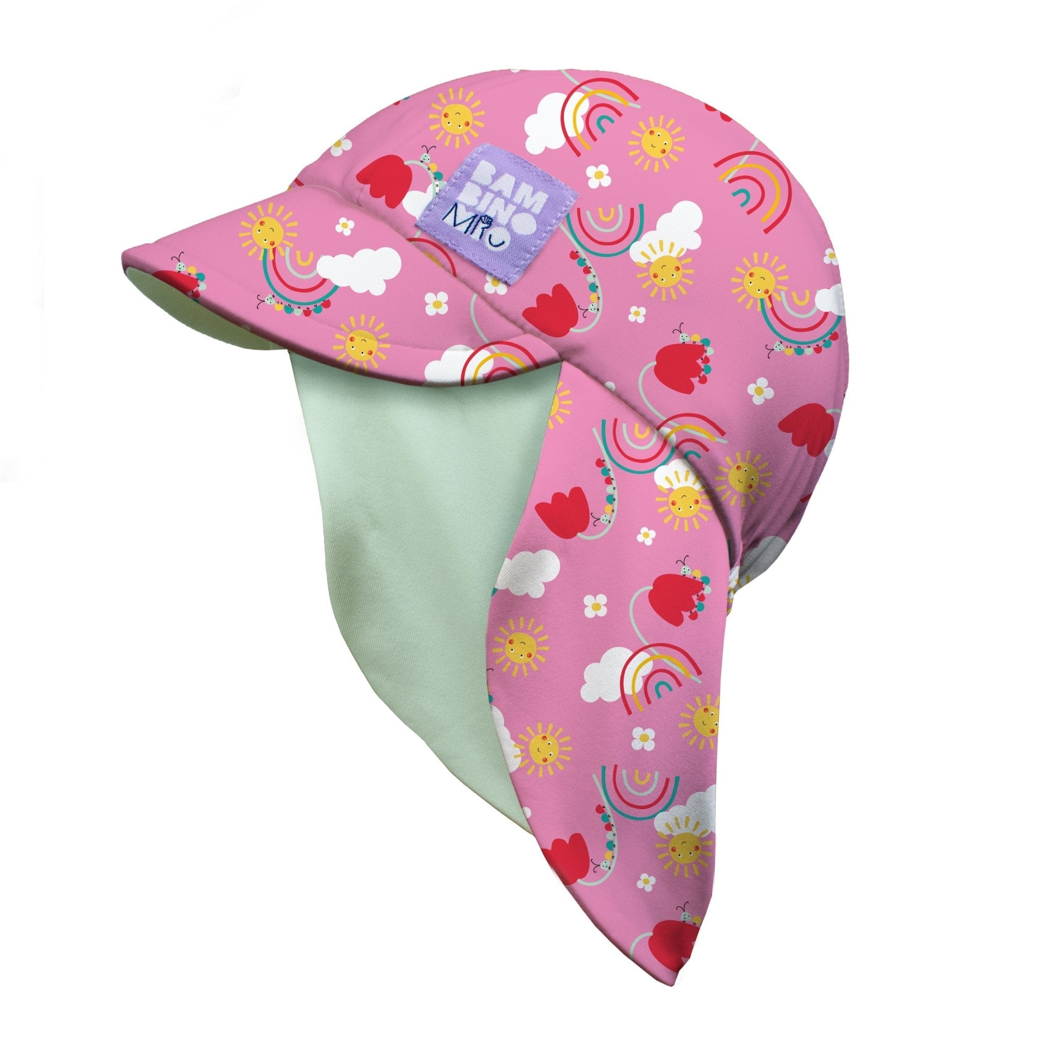 Bambino Mio UPF 40+ Reversible Swim Hat for Babies and Toddlers - Happy Days - Baby&More
