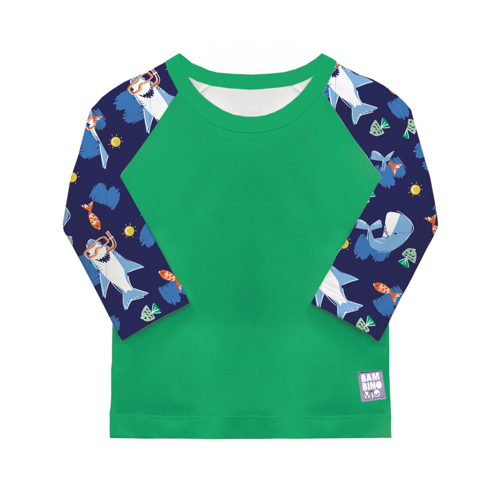 Bambino Mio UPF 40+ Soft and Gentle Protective Swim Rash Vest - Ocean Explorers - Baby&More