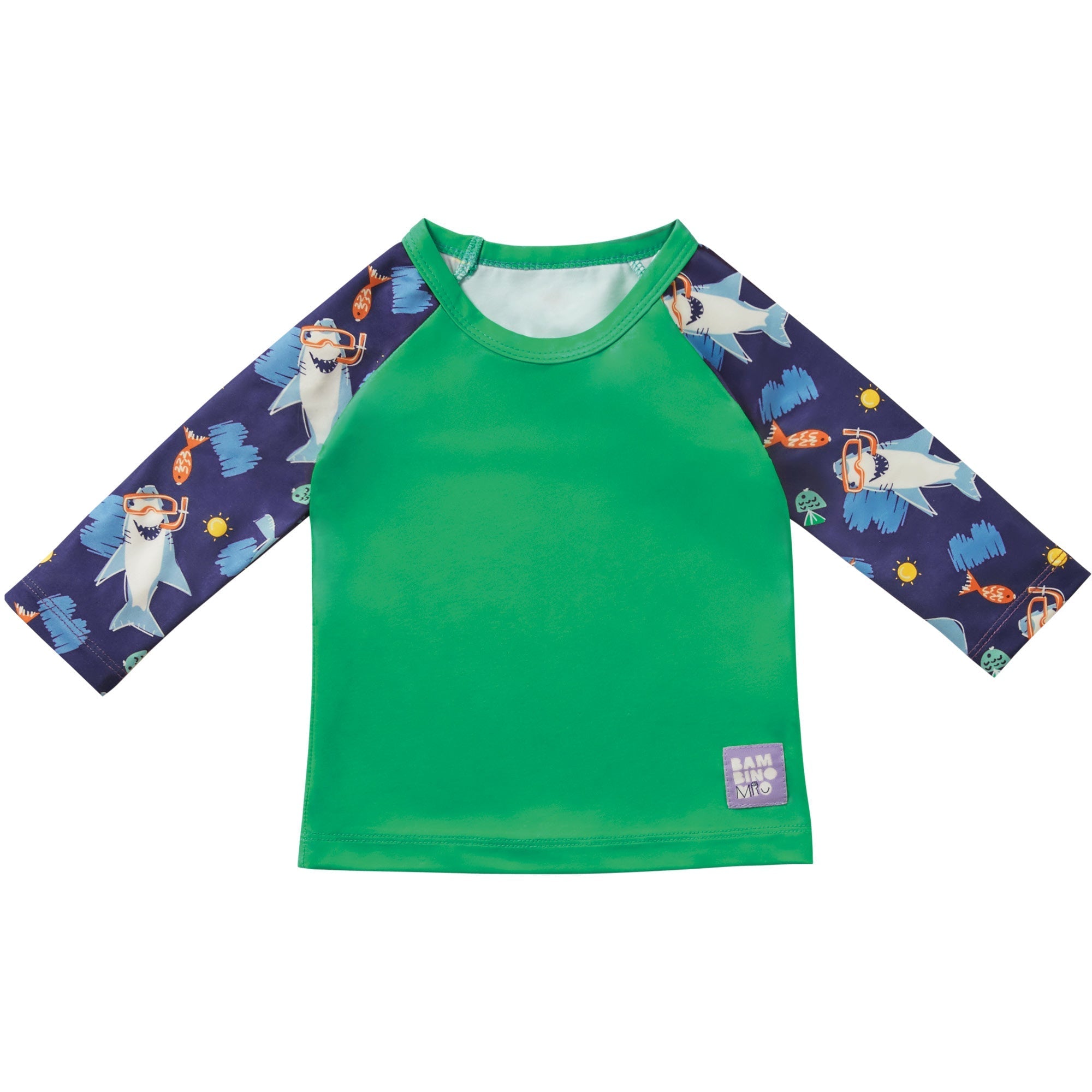 Bambino Mio UPF 40+ Soft and Gentle Protective Swim Rash Vest - Ocean Explorers - Baby&More