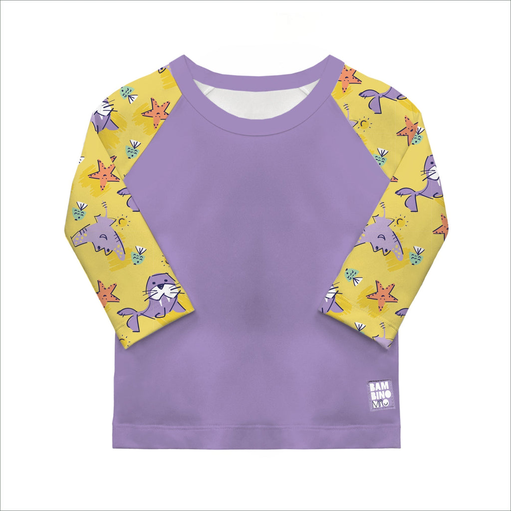 Bambino Mio UPF 40+ Soft and Gentle Protective Swim Rash Vest - Sand Squad - Baby&More