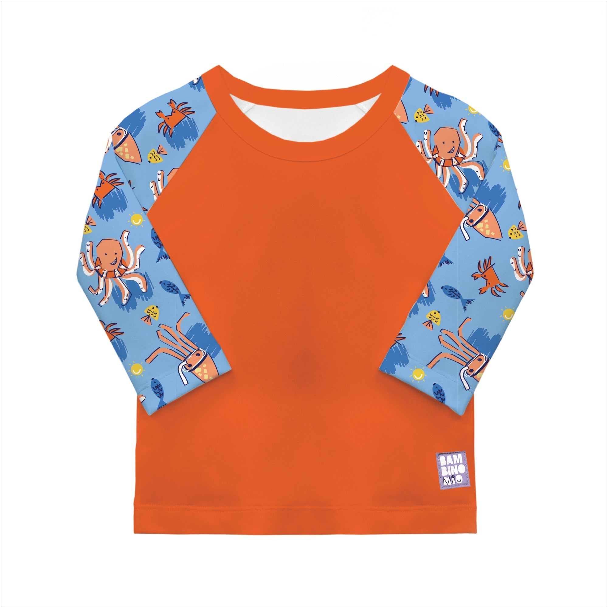 Bambino Mio UPF 40+ Soft and Gentle Protective Swim Rash Vest - Wave Patrol - Baby&More