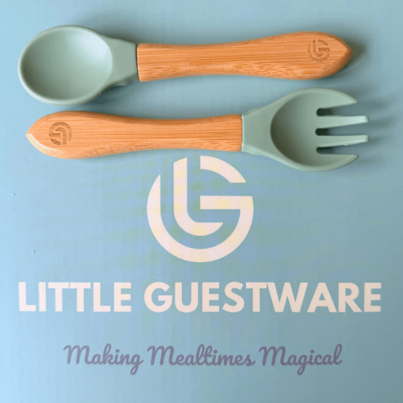 Bamboo Spoon & Fork Set - Baby&More