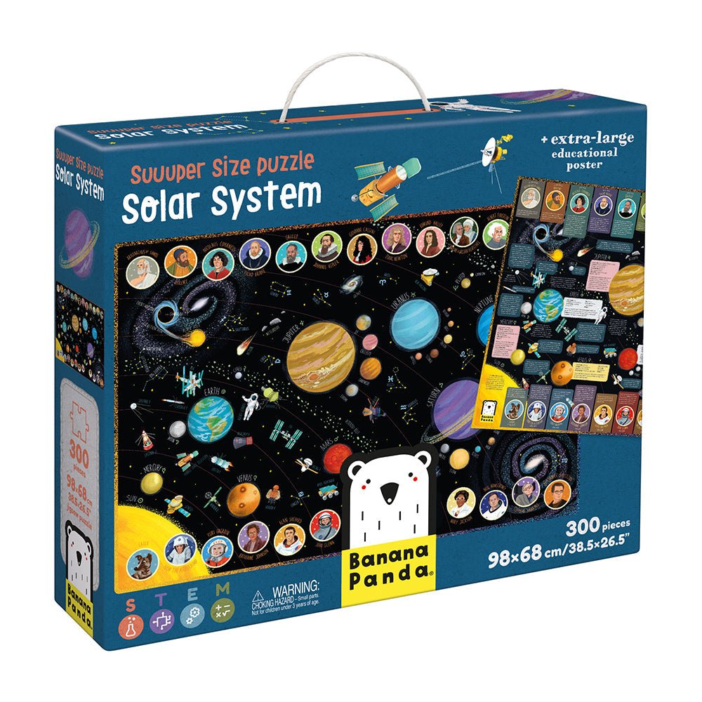 Banana Panda Suuuper Size Puzzle - Solar System - Baby&More