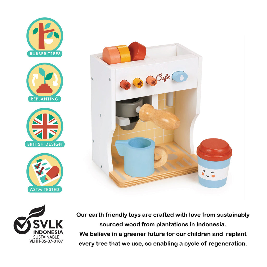 Wooden Barista Set