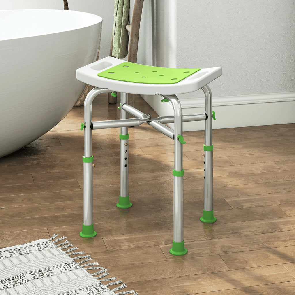 Bath / Shower Stool, Adjustable Height - Max 150kg - Baby&More