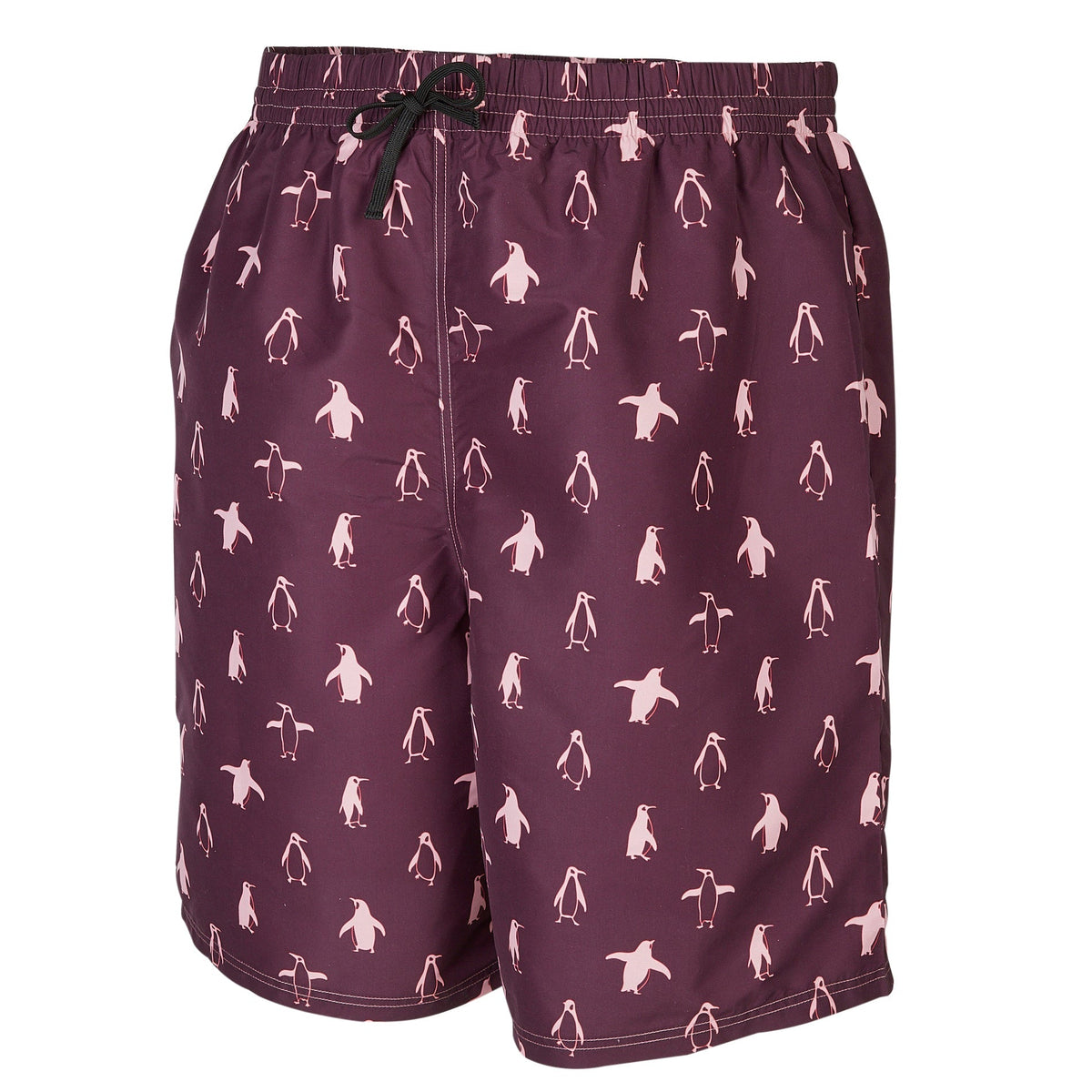 Kes Vir Men's Eco-Board Shorts - Penguin