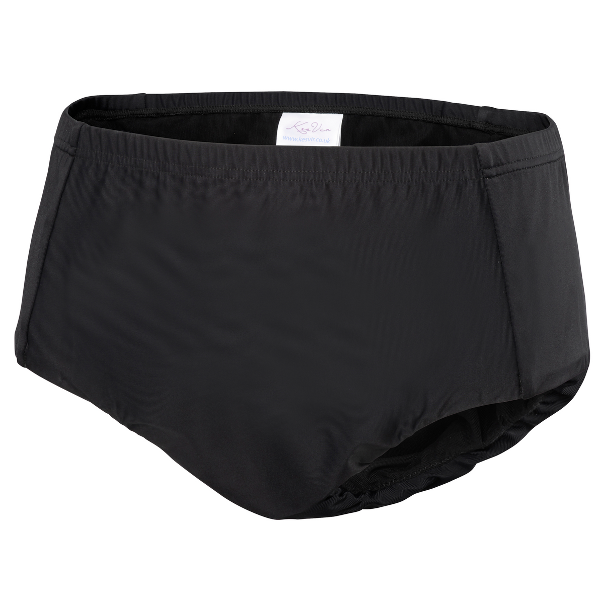 Kes-Vir Women's Period Swim Briefs - Nero