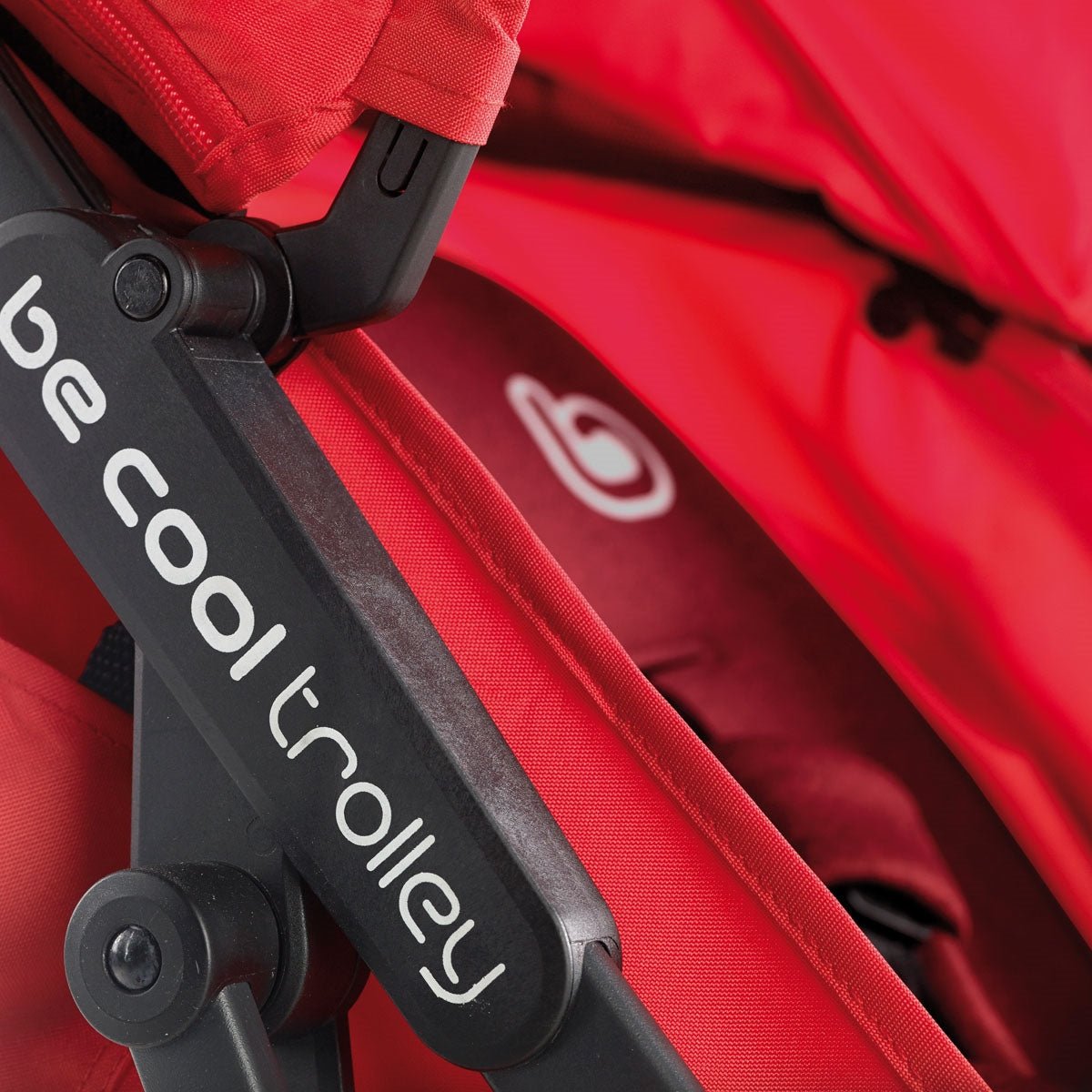 Be Cool Trolley Lightweight Dolls Pushchair - Red & Black - Baby&More