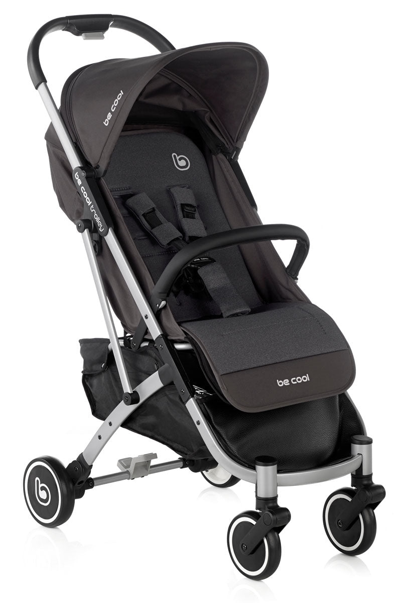 Be Cool Trolley Lightweight Dolls Pushchair - Red & Black - Baby&More