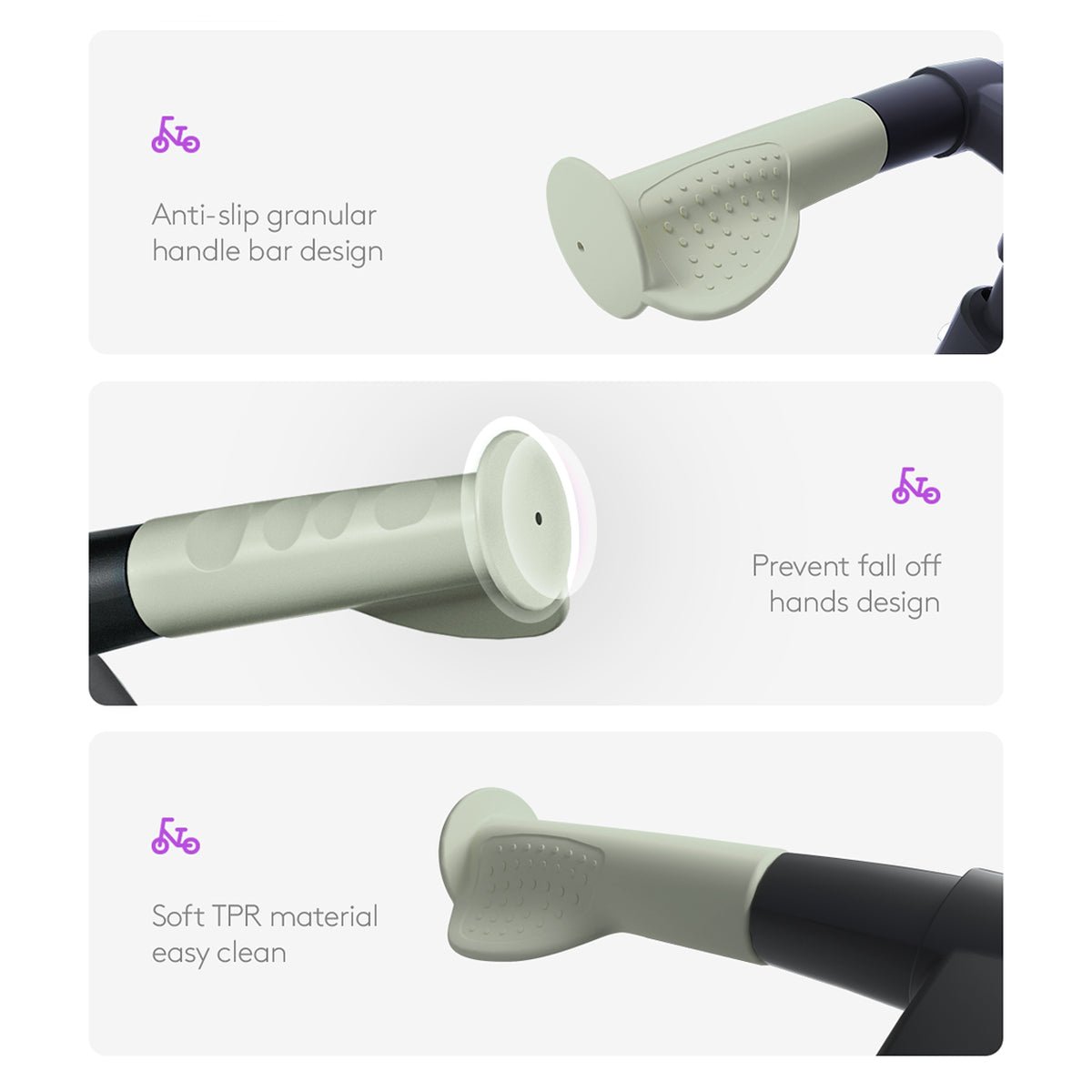 Be Fun Wheels Foldable Children's Balance Bike - Blossom Pink - Baby&More