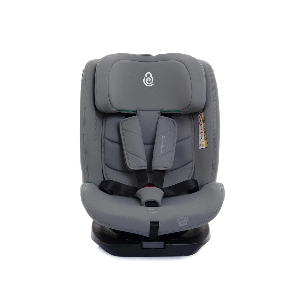 baby plus Pixi i-Size Group 0+/1/2/3 (Birth to 12 Years) Car Seat - Grey