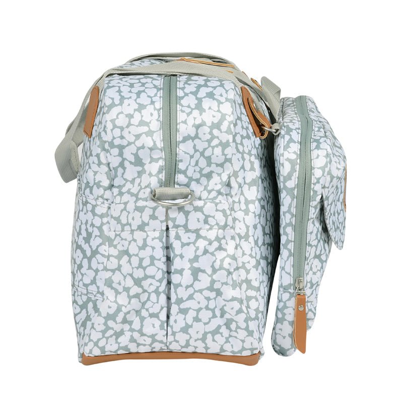 Béaba Geneva II Changing Bag - Grey Blossom - Baby&More