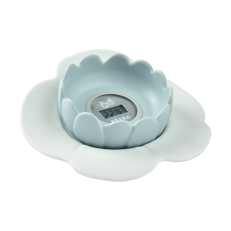 Béaba Lotus Multi-Functional Digital Thermometer Blue - Baby&More